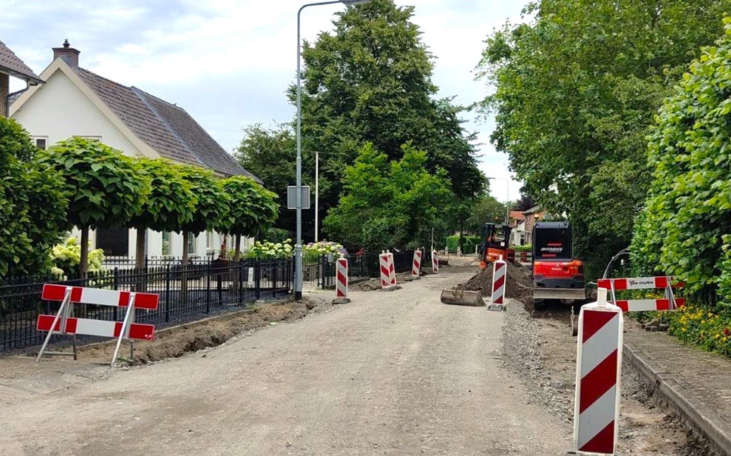 Verkeerssituatie in Kerk-Avezaath