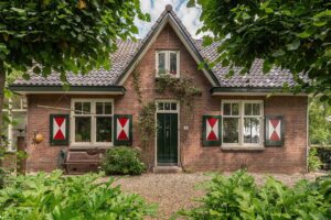 Karakteristiek huis in Kerk-Avezaath